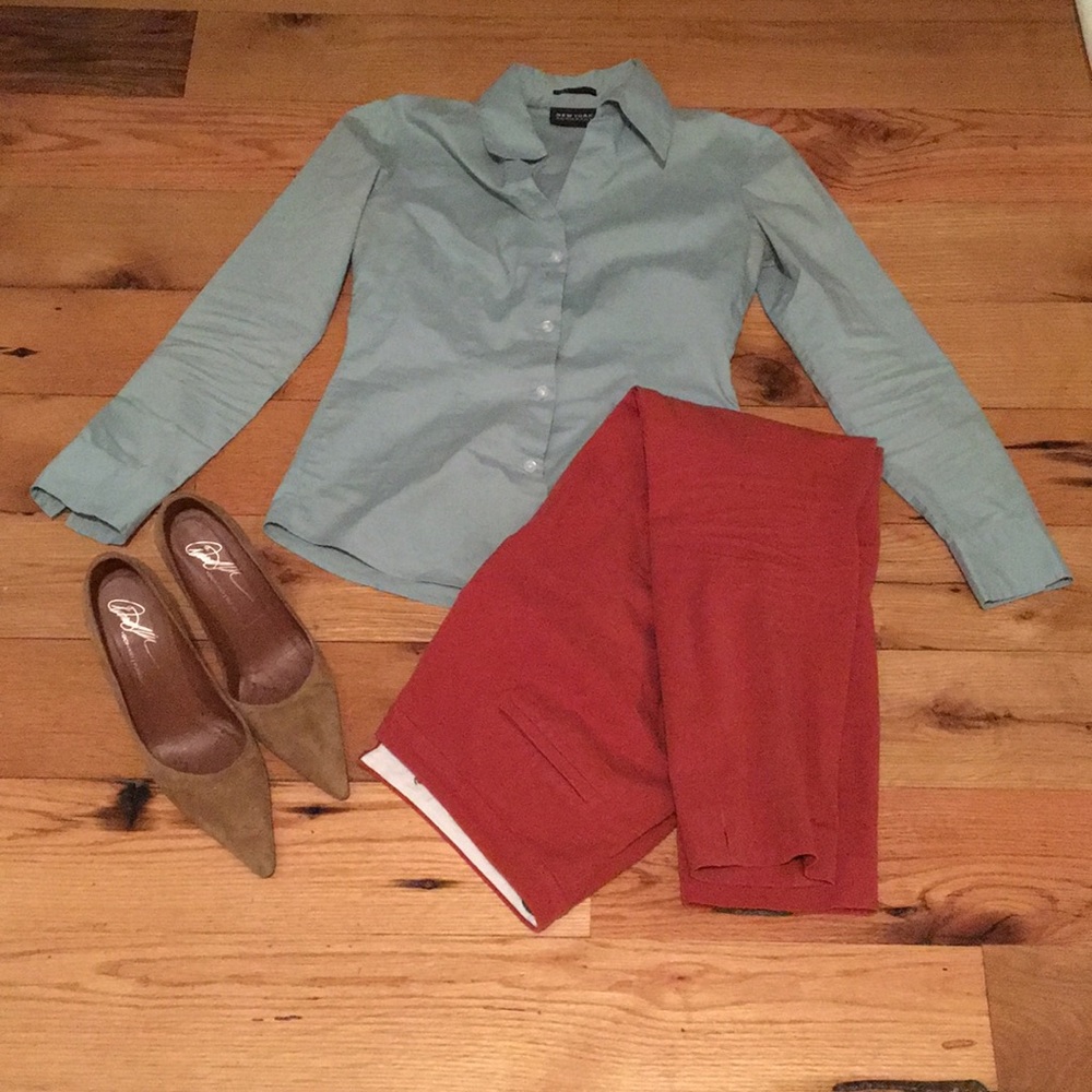NY&co stretch shirt size XS